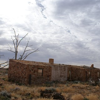 Anna Creek Siding - The uncleared building.