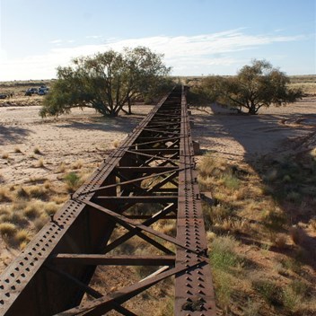 The bridge at Duff Creek