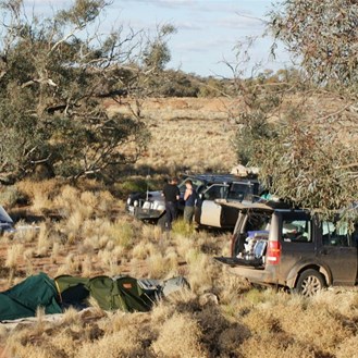 Our campsite at Duff Creek