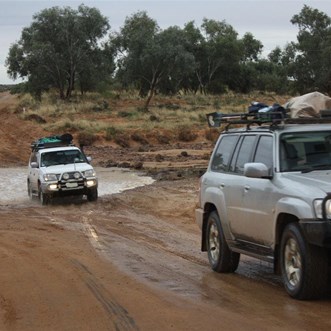 Crossing the Peake Creek