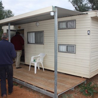 Sleeping for seven out of the elements