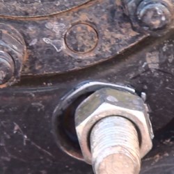 Damage when the wheel has worked its way loose - GSD 2010