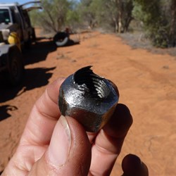 Damaged wheel nuts - GSD 2010