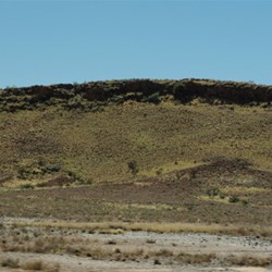 a rare sight in the landscape - hill