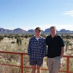 The CP & I at the Kata Juta viewing area