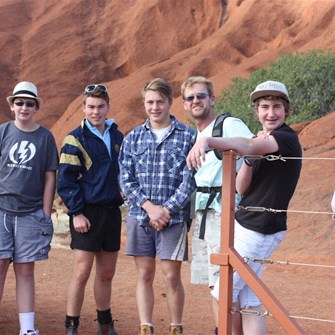 The assault team rearing to go