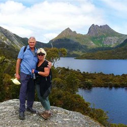 Cradle Mountain as our backdrop