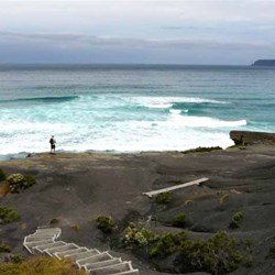 The cliffs at South East Cape