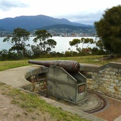 Kangaroo Bluff Battery, Bellerive