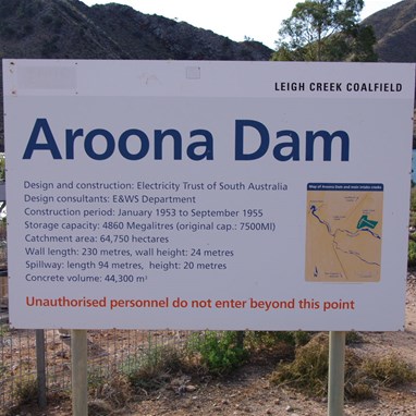 Aroona Dam