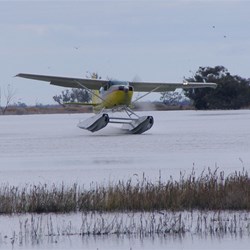 Taking off from the Cooper