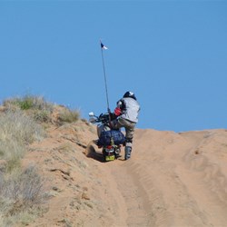 This was as far as he could get