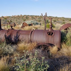 Left to rust in the desert