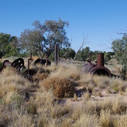 Slowly rusting in the Simpson Desert