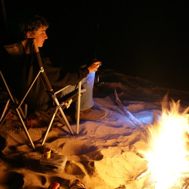 Fishing by the Georgina - JB by the Fire 