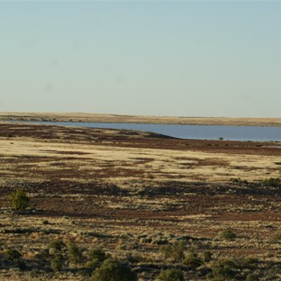 The country of Sturts Stoney Desert - Moonda Lake