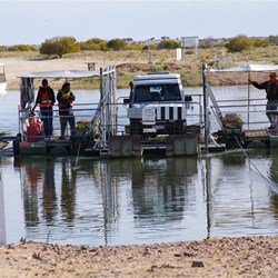 If conditions are right, the Cooper Creek ferry runs