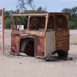 Former Tom Kruse relic at Mungeranie