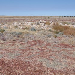Today there is very little left of the Ooroowilanie Ruins