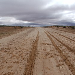 A closed Birdsville Track