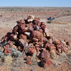 Stone Cairn at the Dingo Caves