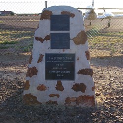 There are 2 memorials for the Desert Crossings
