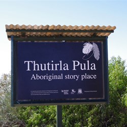 Aboriginal Site near the entry of the Town