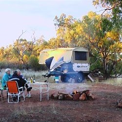 Happy hour at the bush camp
