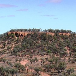 A jump up next to Baldy Top