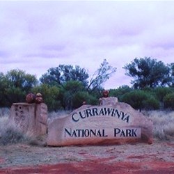 Entrance to Curawinya National Park