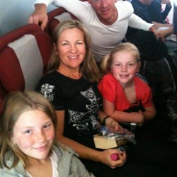 On Board QF11 from Sydney to LA