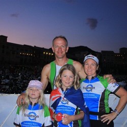 The TriathlonOz cheersquad!