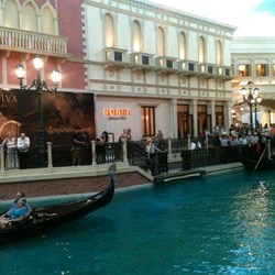 Gondolas at the Venetian Casino