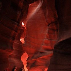 Inside the Slot Canyon