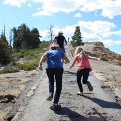 Leah and Chardae full of energy all the time