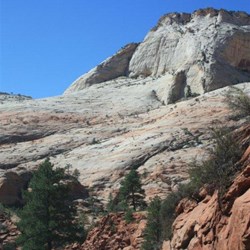 Views on Ut9 scenic drive to Zion