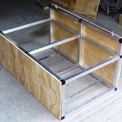 Fixing ply to frame started