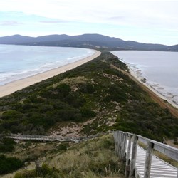 Lookiing out over the Isthmus