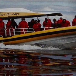 Exhillerating ride along the coast