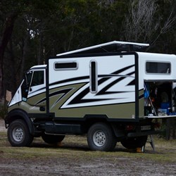 A 4WD motorhome from Switzerland