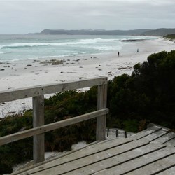 Cloudy day at the Friendly Beaches