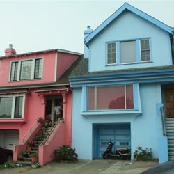 Coloured Terraces of San Francisco
