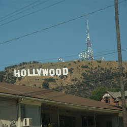 Hollywood sign