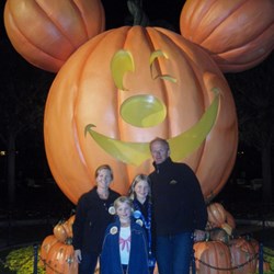 Disneyland was transformed for Halloween!