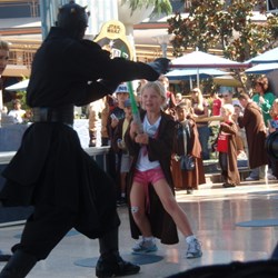 Chardae gives Darth Maul some action