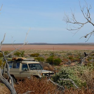 Northern tip of Lake Torrens