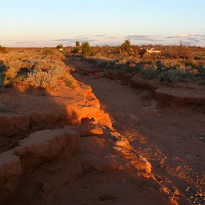 Camped for the night. We'll worry about the next washout tomorrow.