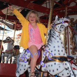 Chardae on the Carousel