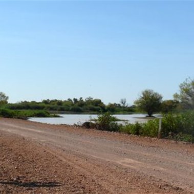 Cuttaburra Crossing over Eyre Creek