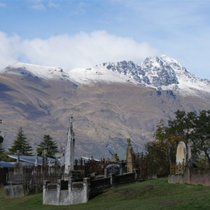 A dusting of snow on the Remarkables
